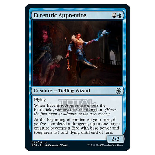 Magic The Gathering - Adventures in the Forgotten Realms - Eccentric Apprentice - 57/281