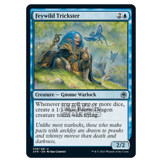 Magic The Gathering - Adventures in the Forgotten Realms - Feywild Trickster - 58/281