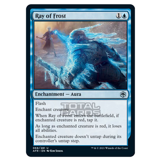 Magic The Gathering - Adventures in the Forgotten Realms - Ray of Frost - 68/281