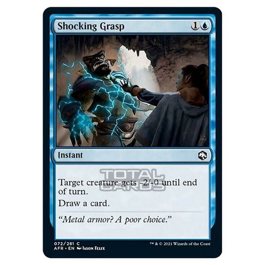 Magic The Gathering - Adventures in the Forgotten Realms - Shocking Grasp - 72/281