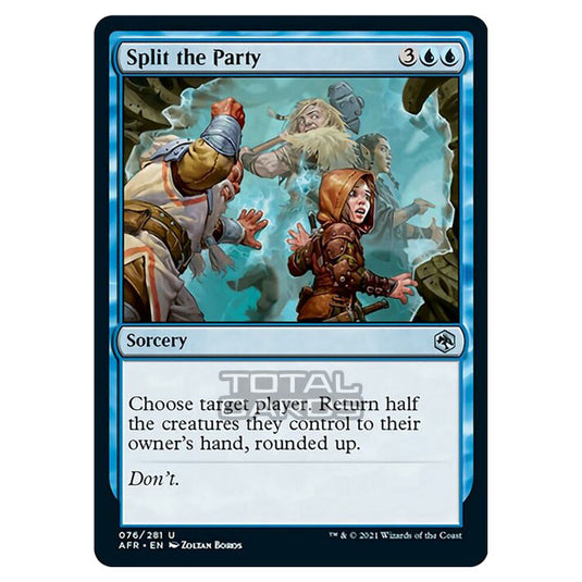 Magic The Gathering - Adventures in the Forgotten Realms - Split the Party - 76/281