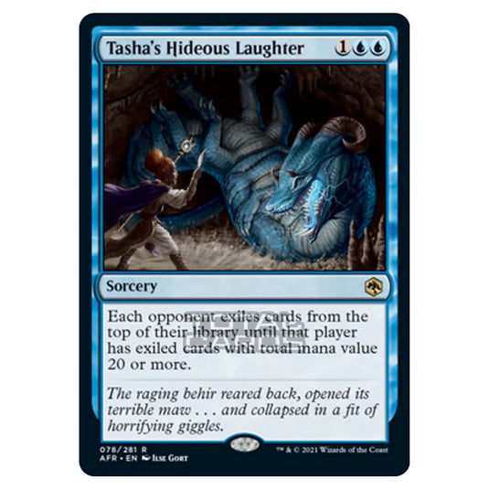 Magic The Gathering - Adventures in the Forgotten Realms - Tasha's Hideous Laughter - 78/281