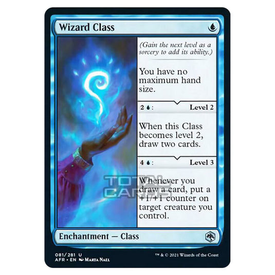 Magic The Gathering - Adventures in the Forgotten Realms - Wizard Class - 81/281