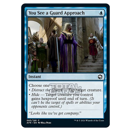 Magic The Gathering - Adventures in the Forgotten Realms - You See a Guard Approach - 85/281
