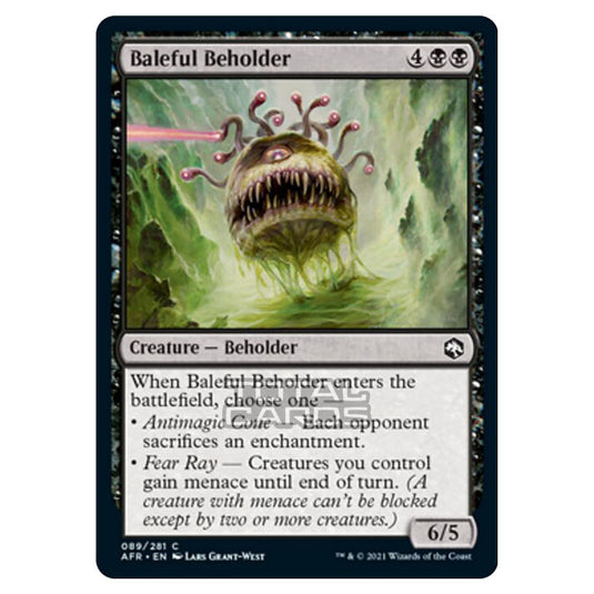 Magic The Gathering - Adventures in the Forgotten Realms - Baleful Beholder - 89/281