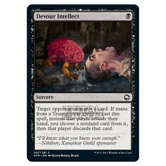 Magic The Gathering - Adventures in the Forgotten Realms - Devour Intellect - 97/281