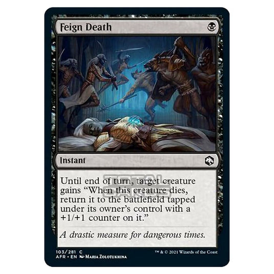 Magic The Gathering - Adventures in the Forgotten Realms - Feign Death - 103/281
