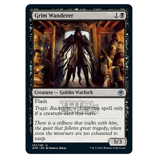 Magic The Gathering - Adventures in the Forgotten Realms - Grim Wanderer - 107/281