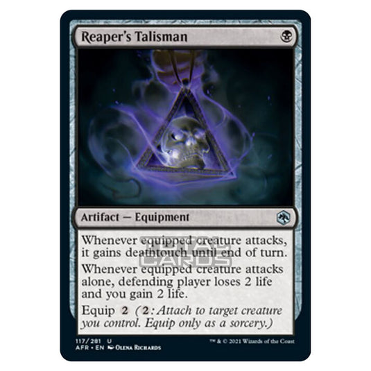 Magic The Gathering - Adventures in the Forgotten Realms - Reaper's Talisman - 117/281
