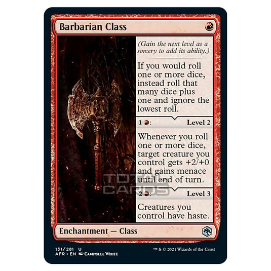 Magic The Gathering - Adventures in the Forgotten Realms - Barbarian Class - 131/281