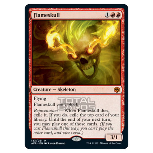 Magic The Gathering - Adventures in the Forgotten Realms - Flameskull - 143/281