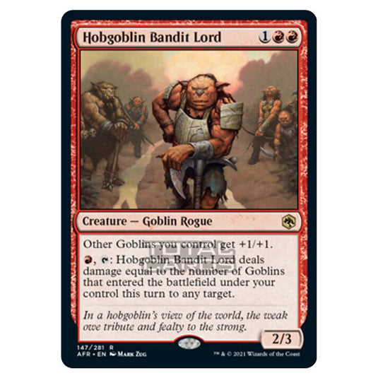 Magic The Gathering - Adventures in the Forgotten Realms - Hobgoblin Bandit Lord - 147/281