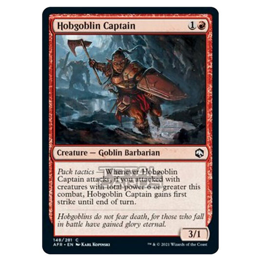 Magic The Gathering - Adventures in the Forgotten Realms - Hobgoblin Captain - 148/281