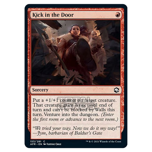 Magic The Gathering - Adventures in the Forgotten Realms - Kick in the Door - 153/281