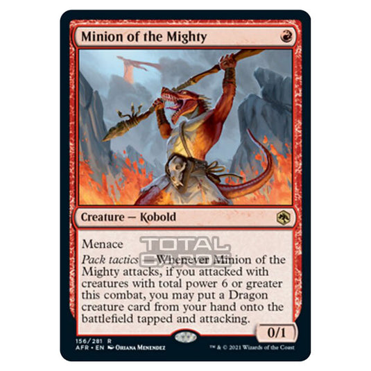 Magic The Gathering - Adventures in the Forgotten Realms - Minion of the Mighty - 156/281