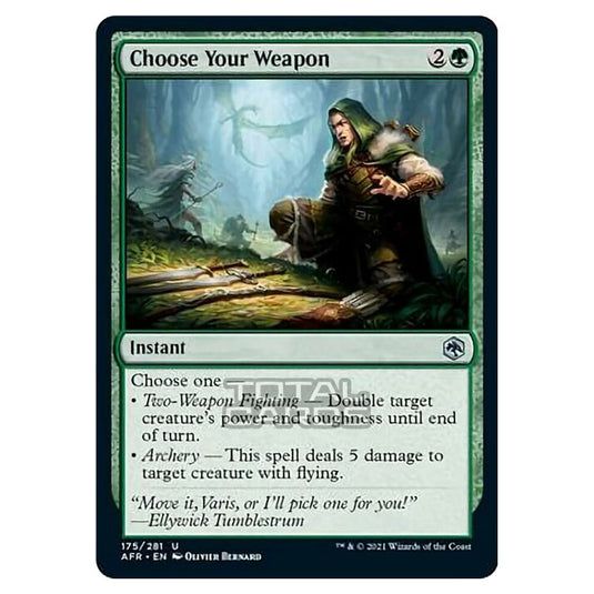 Magic The Gathering - Adventures in the Forgotten Realms - Choose Your Weapon - 175/281