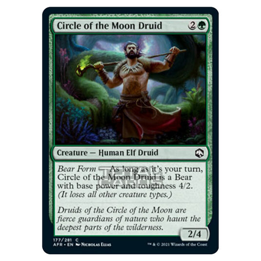 Magic The Gathering - Adventures in the Forgotten Realms - Circle of the Moon Druid - 177/281