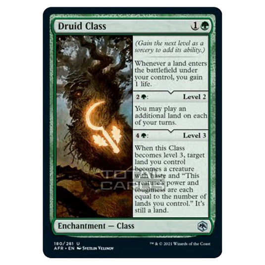 Magic The Gathering - Adventures in the Forgotten Realms - Druid Class - 180/281