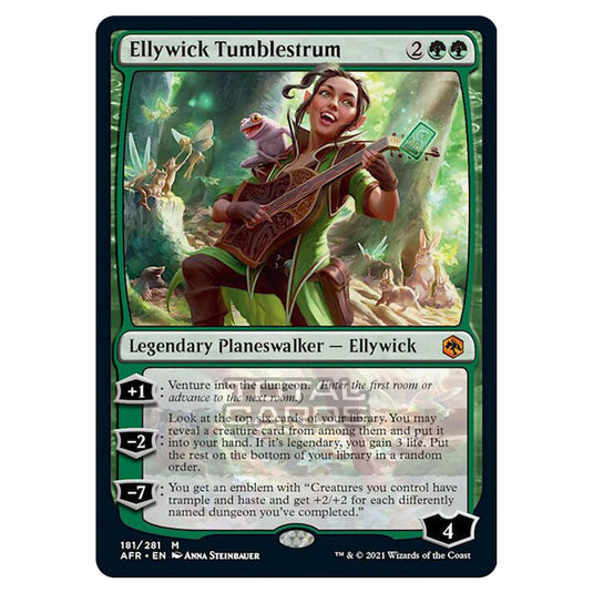 Magic The Gathering - Adventures in the Forgotten Realms - Ellywick Tumblestrum - 181/281