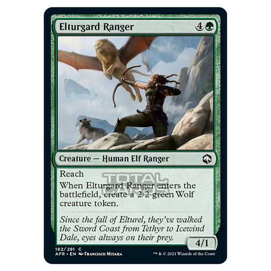 Magic The Gathering - Adventures in the Forgotten Realms - Elturgard Ranger - 182/281