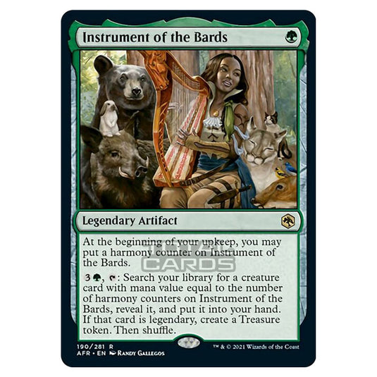 Magic The Gathering - Adventures in the Forgotten Realms - Instrument of the Bards - 190/281