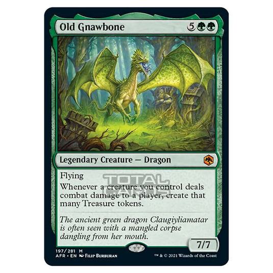 Magic The Gathering - Adventures in the Forgotten Realms - Old Gnawbone - 197/281