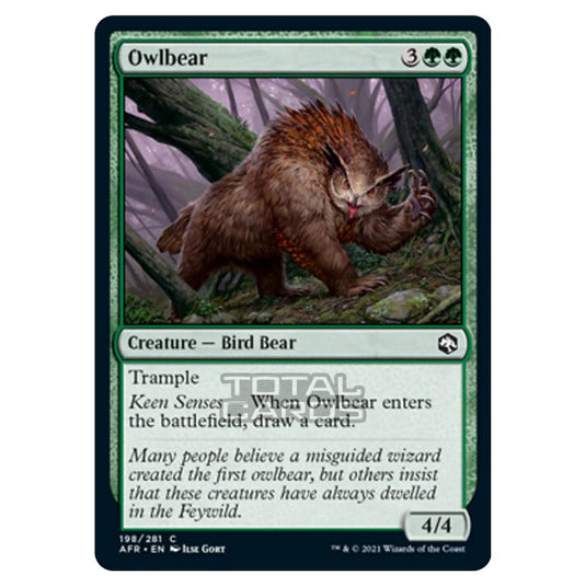 Magic The Gathering - Adventures in the Forgotten Realms - Owlbear - 198/281