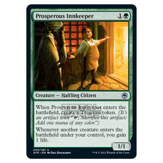 Magic The Gathering - Adventures in the Forgotten Realms - Prosperous Innkeeper - 200/281