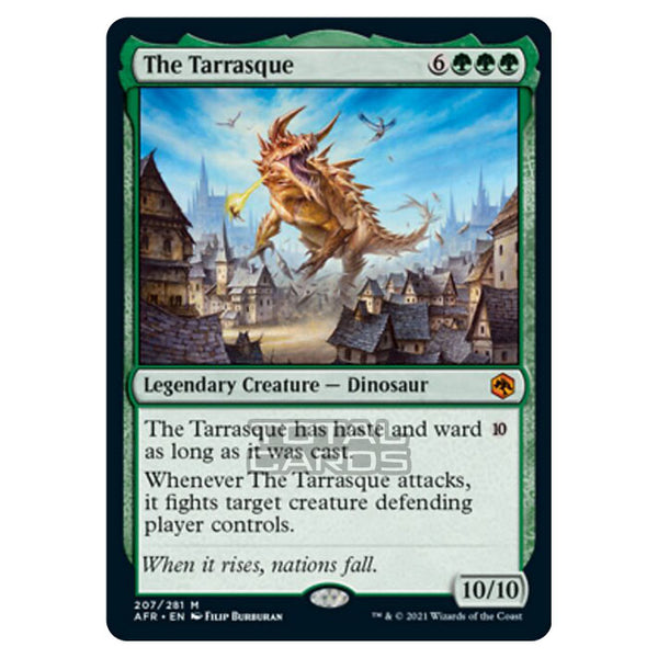 tarrasque mtg card Magic The Gathering - Adventures in the Forgotten Realms