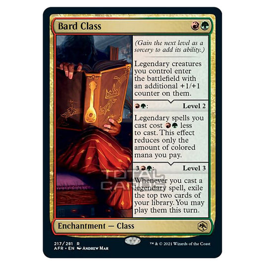 Magic The Gathering - Adventures in the Forgotten Realms - Bard Class - 217/281