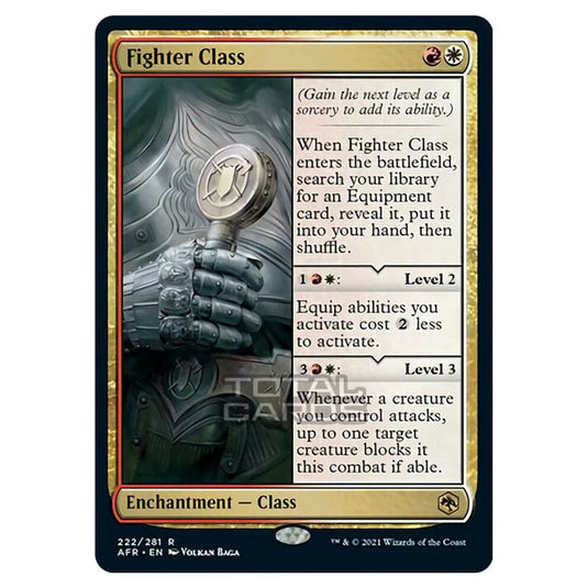 Magic The Gathering - Adventures in the Forgotten Realms - Fighter Class - 222/281