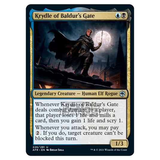 Magic The Gathering - Adventures in the Forgotten Realms - Krydle of Baldur's Gate - 226/281