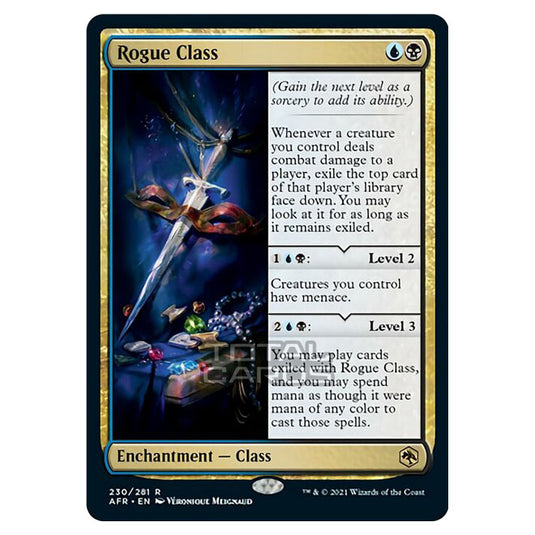 Magic The Gathering - Adventures in the Forgotten Realms - Rogue Class - 230/281