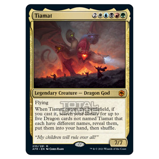 Magic The Gathering - Adventures in the Forgotten Realms - Tiamat - 235/281