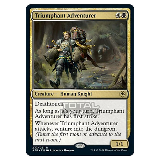 Magic The Gathering - Adventures in the Forgotten Realms - Triumphant Adventurer - 237/281