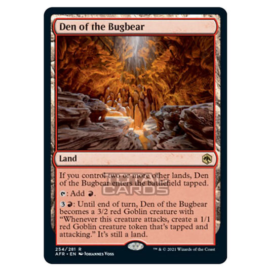 Magic The Gathering - Adventures in the Forgotten Realms - Den of the Bugbear - 254/281