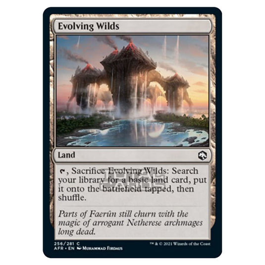 Magic The Gathering - Adventures in the Forgotten Realms - Evolving Wilds - 256/281