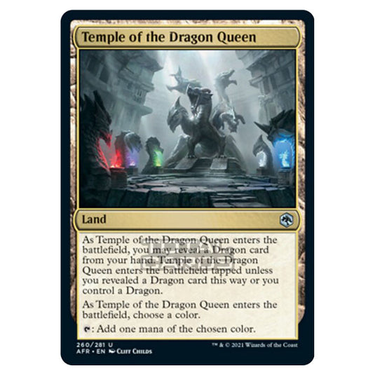 Magic The Gathering - Adventures in the Forgotten Realms - Temple of the Dragon Queen - 260/281