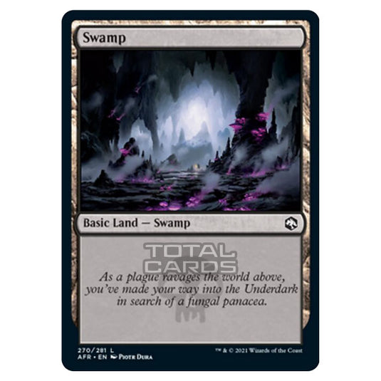 Magic The Gathering - Adventures in the Forgotten Realms - Swamp - 270/281