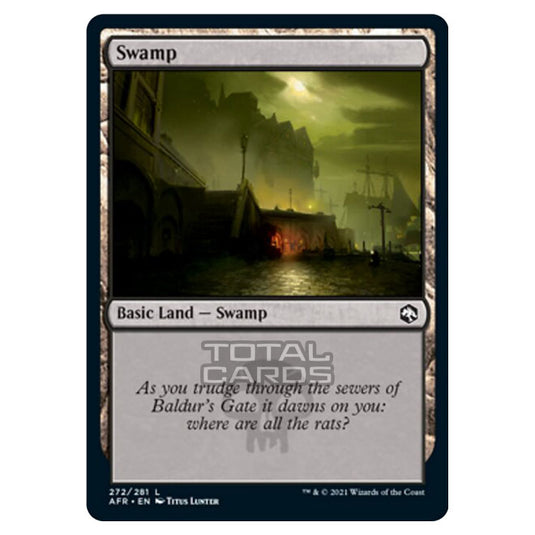 Magic The Gathering - Adventures in the Forgotten Realms - Swamp - 272/281