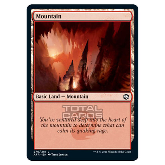 Magic The Gathering - Adventures in the Forgotten Realms - Mountain - 276/281