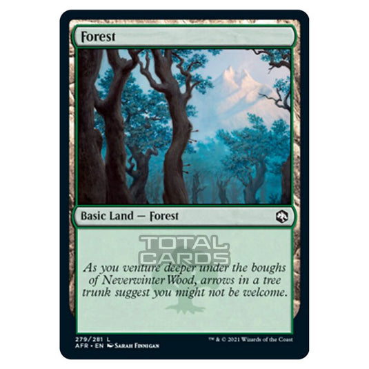 Magic The Gathering - Adventures in the Forgotten Realms - Forest - 279/281