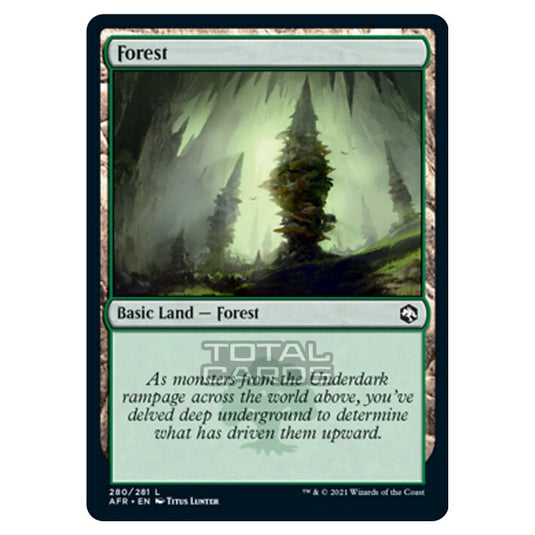 Magic The Gathering - Adventures in the Forgotten Realms - Forest - 280/281