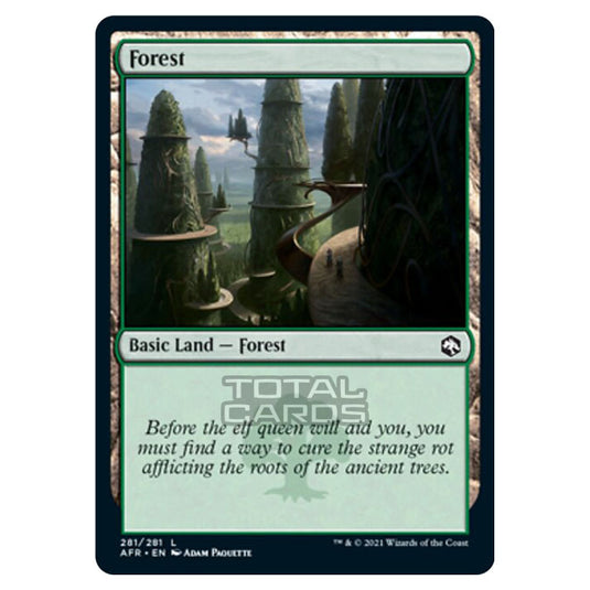 Magic The Gathering - Adventures in the Forgotten Realms - Forest - 281/281