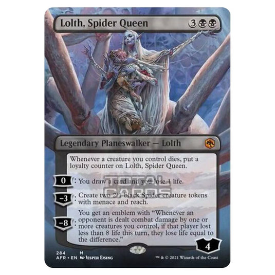 Magic The Gathering - Adventures in the Forgotten Realms - Lolth, Spider Queen - 284/281