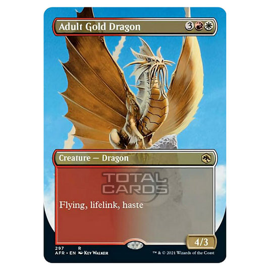 Magic The Gathering - Adventures in the Forgotten Realms - Adult Gold Dragon - 297/281