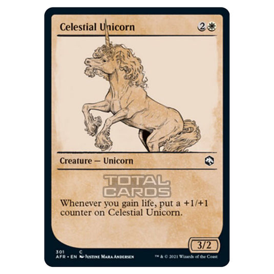 Magic The Gathering - Adventures in the Forgotten Realms - Celestial Unicorn - 301/281