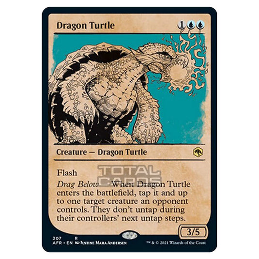 Magic The Gathering - Adventures in the Forgotten Realms - Dragon Turtle - 307/281