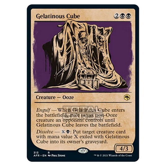 Magic The Gathering - Adventures in the Forgotten Realms - Gelatinous Cube - 313/281