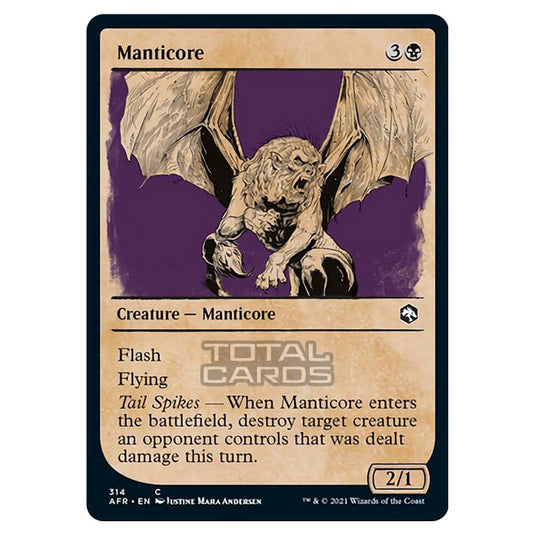 Magic The Gathering - Adventures in the Forgotten Realms - Manticore - 314/281